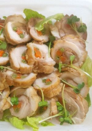 電子レンジで簡単☆チキンロール-レシピのメイン写真
