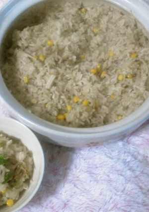 簡単！土鍋で炊くtheほたてバター醤油飯-レシピのメイン写真
