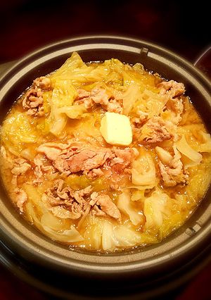 豚キャベツ×味噌バター鍋-レシピのメイン写真