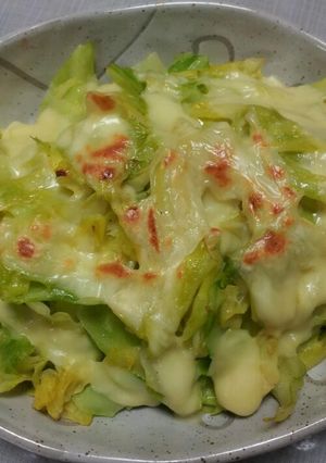 簡単☆きゃべつのチーズのせ♪-レシピのメイン写真