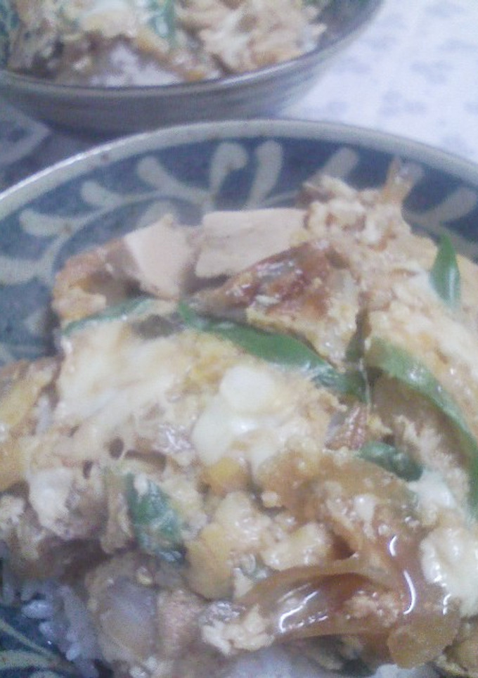 あなごと厚揚げのたまご丼♪-レシピのメイン写真