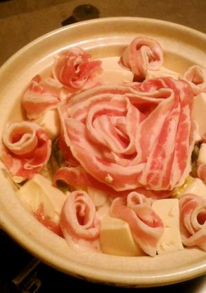 豚バラとねぎと豆腐の常夜鍋-レシピのメイン写真