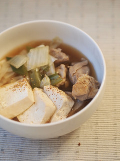 鶏ももで☆肉豆腐-レシピのメイン写真