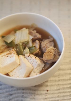 鶏ももで☆肉豆腐-レシピのメイン写真