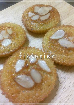 簡単♪ほろ苦レモンのフィナンシェ-レシピのメイン写真