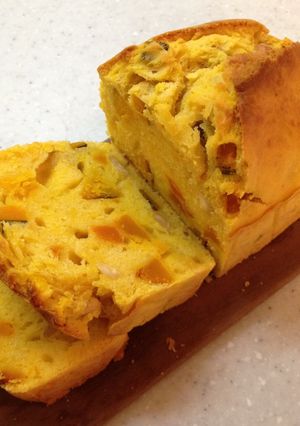かぼちゃとカシューナッツのパウンドケーキ-レシピのメイン写真