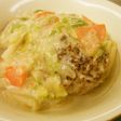 野菜いっぱい☆クリーム煮込みハンバーグ