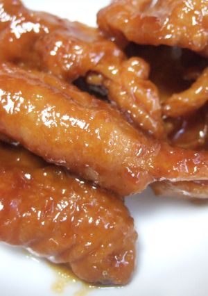 鶏皮のトロトロ甘辛味噌煮-レシピのメイン写真