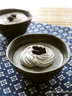 黒豆のプリン♡-レシピのメイン写真