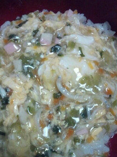 離乳食 完了期簡単野菜あんかけ丼-レシピのメイン写真