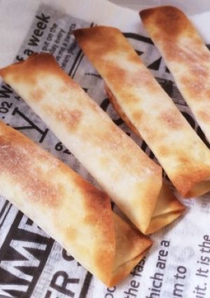 餃子の皮で！？簡単スティックパイ-レシピのメイン写真
