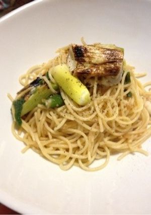 イカと葱の醤油麹パスタ-レシピのメイン写真