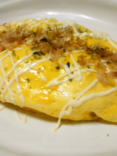 《残り野菜炒め☆リメイク》 オムそば飯-レシピのメイン写真