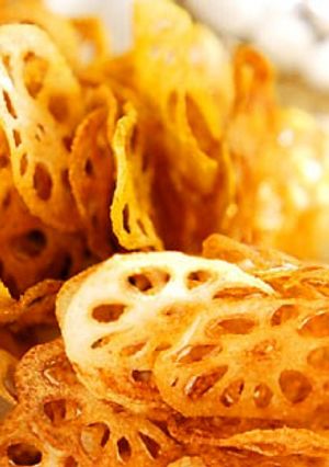 山椒れんこんチップス-レシピのメイン写真