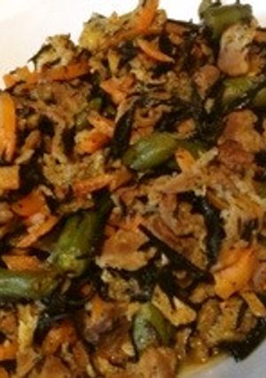 がっつり味なひじきの煮物-レシピのメイン写真