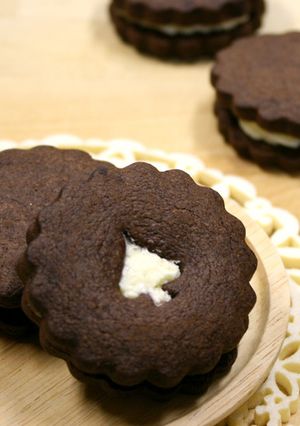 ココアdeほろほろ♪ソフトクッキー　-レシピのメイン写真