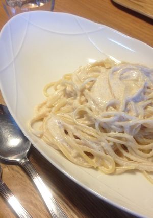 濃厚☆明太子のクリームパスタ-レシピのメイン写真