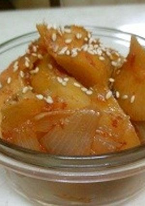 韓国の辛いおかず　じゃがいもの煮物-レシピのメイン写真