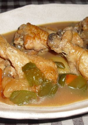 鶏手羽の甘じょうゆ煮-レシピのメイン写真