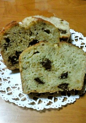 しっとり～♪ちょこばななパウンドケーキ-レシピのメイン写真