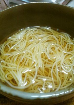 あったか♪即席にゅうめん´`-レシピのメイン写真