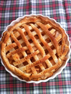 3つの材料でアップルパイ-レシピのメイン写真