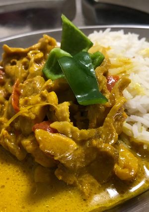 本格ココナッツチキンカレー-レシピのメイン写真