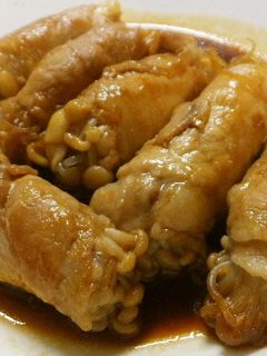 エノキとしらたきの豚肉巻き-レシピのメイン写真