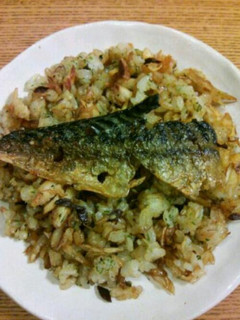 さばのカレー炒飯ヽ(´▽`)/☆-レシピのメイン写真