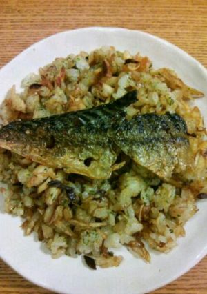 さばのカレー炒飯ヽ(´▽｀)/☆-レシピのメイン写真
