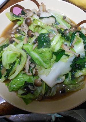 残り野菜ときのこのオイスターソース炒め-レシピのメイン写真