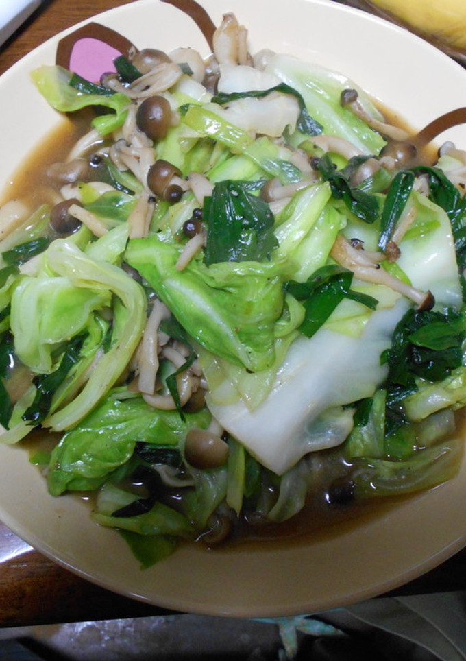 残り野菜ときのこのオイスターソース炒め-レシピのメイン写真
