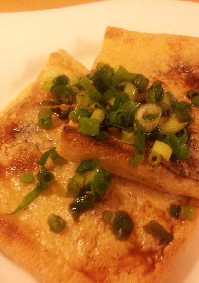簡単おつまみ**油揚げの納豆詰め**-レシピのメイン写真