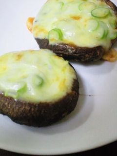 椎茸のネギチーズ焼き-レシピのメイン写真