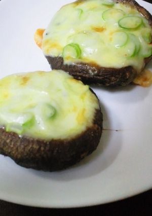 椎茸のネギチーズ焼き-レシピのメイン写真
