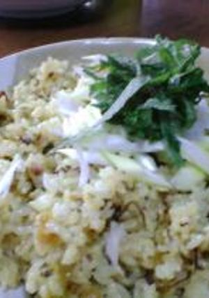 ごま油たっぷり高菜チャーハン-レシピのメイン写真