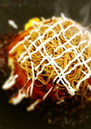我が家の広島風（自己流）☆お好み焼き☆-レシピのメイン写真