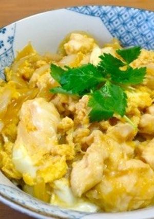 ささみ(胸肉)で☆お肉やわらか親子丼-レシピのメイン写真