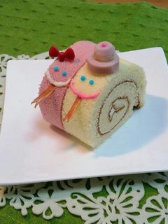 2013巳年✭ロールケーキ蛇チャン's♡-レシピのメイン写真