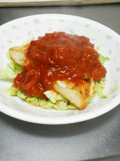めかじきのトマトソースがけ-レシピのメイン写真