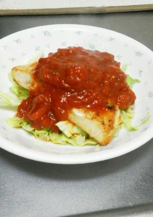 めかじきのトマトソースがけ-レシピのメイン写真