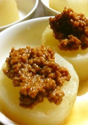 肉味噌ふろふき大根-レシピのメイン写真