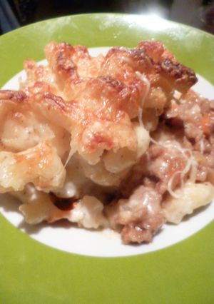 *マカロニとひき肉の重ね焼き*-レシピのメイン写真