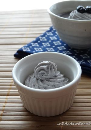 黒豆のクリーム♡-レシピのメイン写真