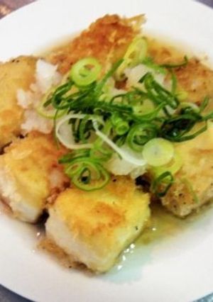 簡単♪高野豆腐とパン粉で揚げだし豆腐-レシピのメイン写真