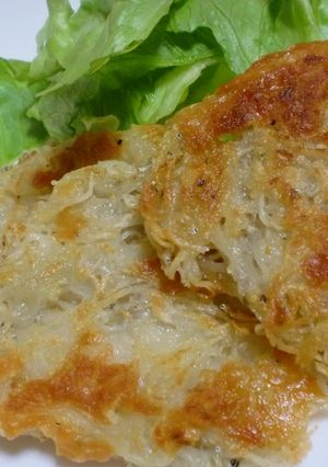 ちりめんじゃことチーズ入り☆ガレット-レシピのメイン写真