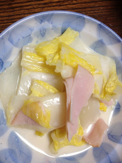 白菜とハムのミルク煮-レシピのメイン写真