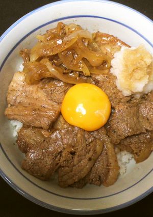 超簡単!!スタ丼?焼肉丼?-レシピのメイン写真