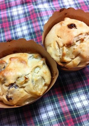 アップルシナモンマフィン-レシピのメイン写真
