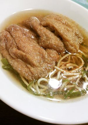 【糖質制限】きつねうどん用のおあげ-レシピのメイン写真